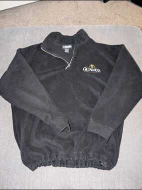 Vintage Guinness Black Quarter Zip